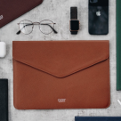 Чехол-конверт из зернистой натуральной кожи DOST Leather Co. для MacBook Air (2018 и новее) и MacBook Pro (13 дюймов; 2016 и новее) - фото 27